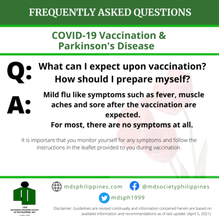 Vaccination expectations, how to prepare myself